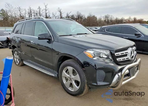 2017 Mercedes-Benz Gls 450 4Matic z USA, uszkodzony, nr VIN 4JGDF6EE0HA979852